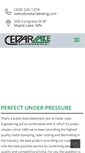 Mobile Screenshot of cedarlakeeng.com